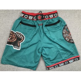 NBA Memphis Grizzlies Džepne Kratke Hlače Zelena Swingman